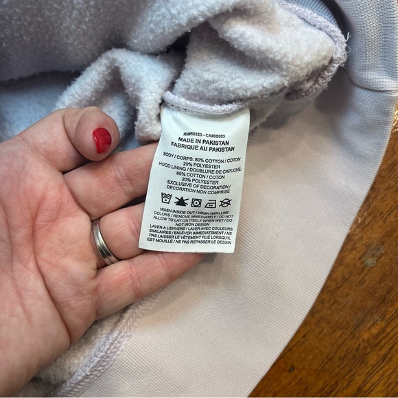 Nike Center swoosh light lavender hoodie sweatshirt size XS - Picture 4 of 7